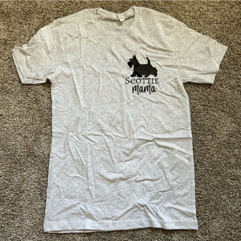 Scottie Mama Tee - Scottish Terrier